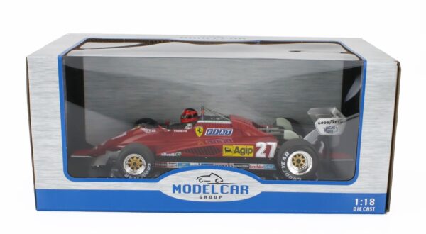 Ferrari 126C2 #27 1982 Gilles Villeneuve 1:18 Scale