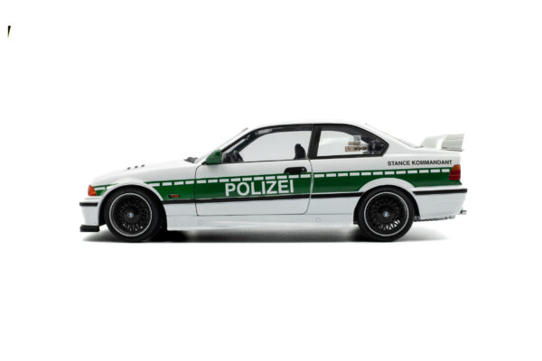 BMW M3 E36 Works Drift Police Car 1/18 Scale