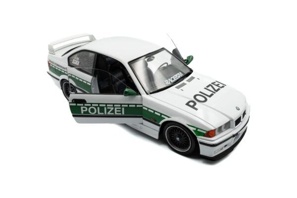 BMW M3 E36 Works Drift Police Car 1/18 Scale