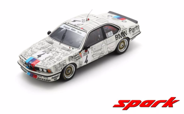 BMW 635 CSi #4 2nd 24h Spa 1983 1:43 Spark