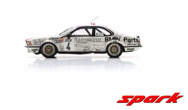 BMW 635 CSi #4 2nd 24h Spa 1983 1:43 Spark