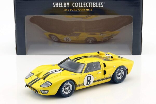 Ford GT40 MKII #8 1966 Lemans 24hr 1/18 Scale
