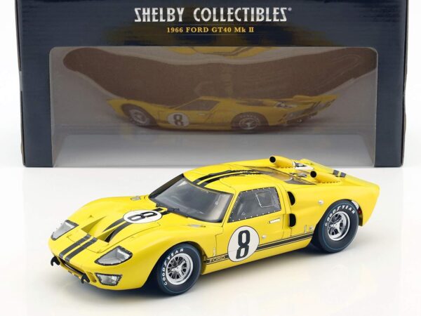 Ford GT40 MKII #8 1966 Lemans 24hr 1/18 Scale