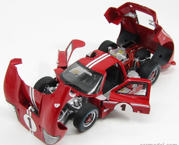 Ford GT40 MKIV 1967 Le Mans 24hr Winner 1/18 Scale