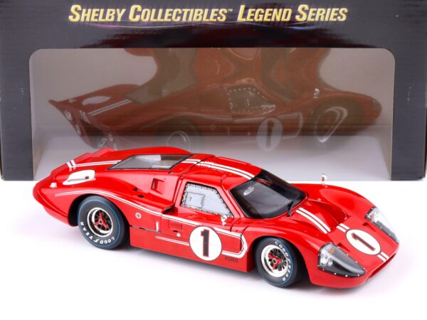 Ford GT40 MKIV 1967 Le Mans 24hr Winner 1/18 Scale