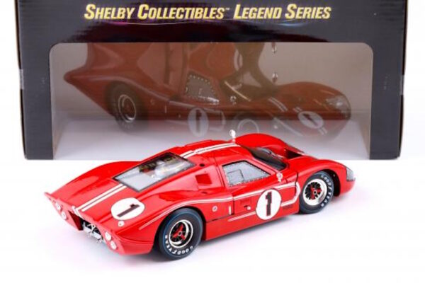 Ford GT40 MKIV 1967 Le Mans 24hr Winner 1/18 Scale