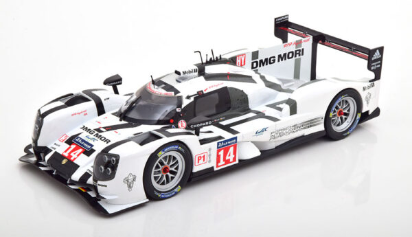 Porsche 919 Hybrid # 14 24hr Le Mans 2014 1:18 Scale