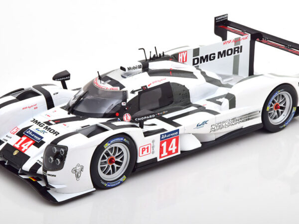 Porsche 919 Hybrid # 14 24hr Le Mans 2014 1:18 Scale