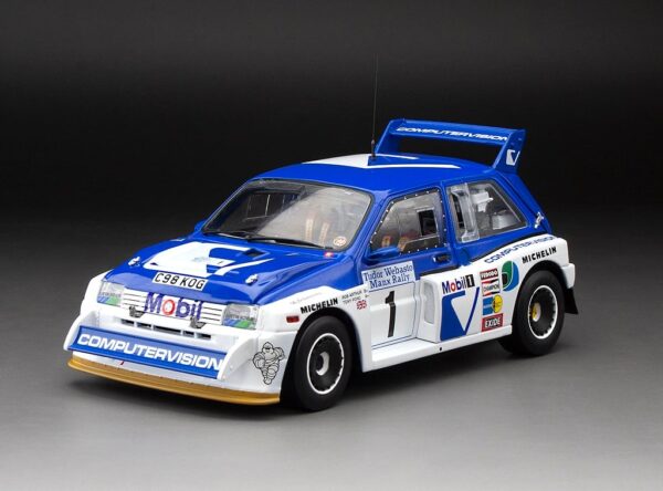 MG Metro 6R4 #1 Rallye Manx 1986 1:18 Scale