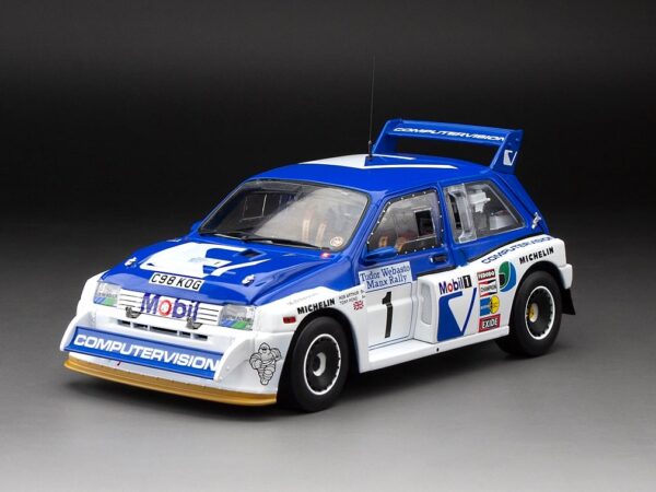 MG Metro 6R4 #1 Rallye Manx 1986 1:18 Scale