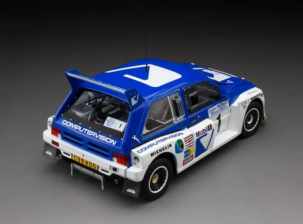 MG Metro 6R4 #1 Rallye Manx 1986 1:18 Scale