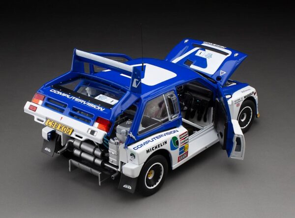 MG Metro 6R4 #1 Rallye Manx 1986 1:18 Scale