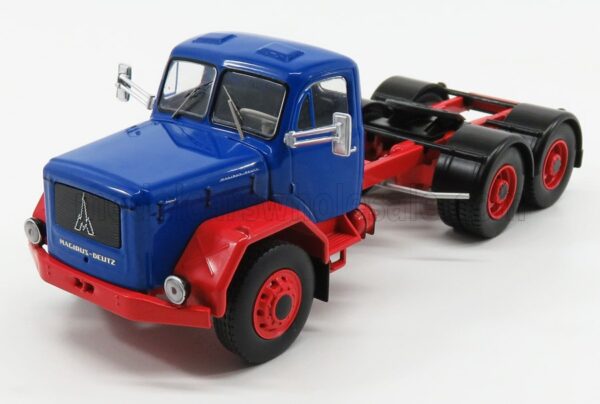 Magirus Jupiter 6x6 Blue/Red 1/43 Scale