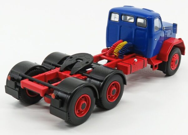 Magirus Jupiter 6x6 Blue/Red 1/43 Scale