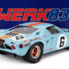 Ford GT40 4.9l V8 #6 1/12 Scale