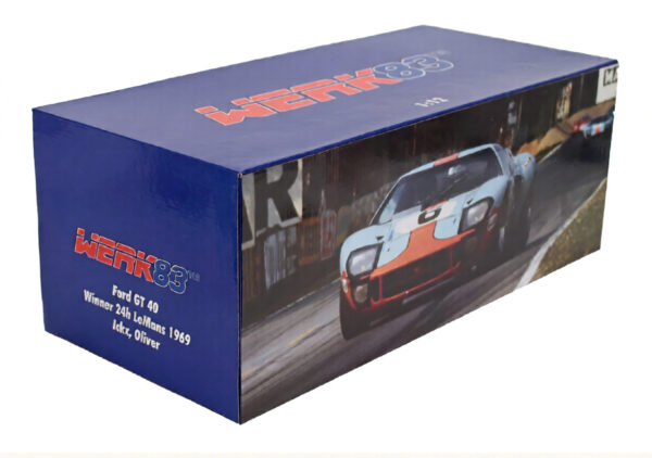 Ford GT40 4.9l V8 #6 1/12 Scale