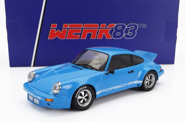 Porsche 911 Carrera 3.0 RSR Street Version Blue 1:18 Scale
