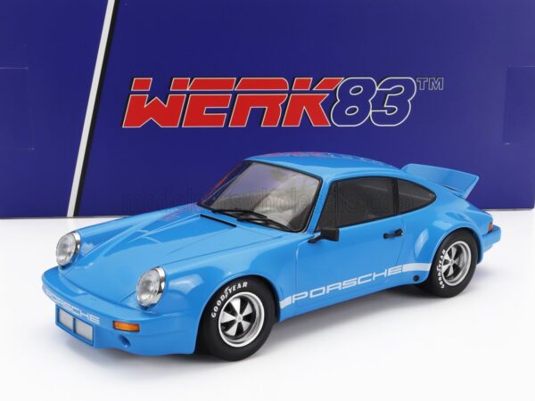 Porsche 911 Carrera 3.0 RSR Street Version Blue 1:18 Scale
