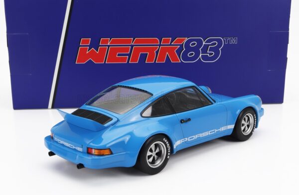 Porsche 911 Carrera 3.0 RSR Street Version Blue 1:18 Scale