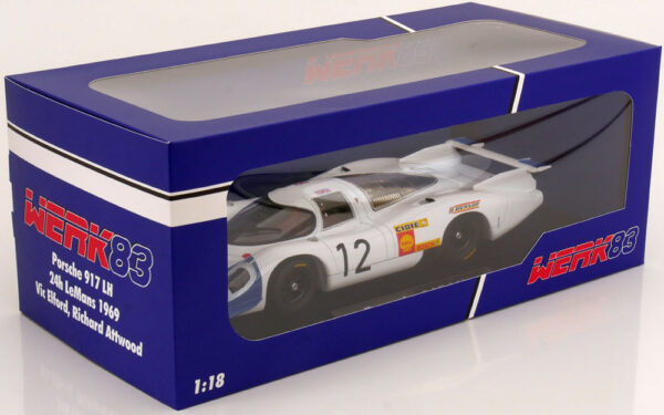 Porsche 917 LH #12 24h LeMans 1969 1:18 Scale