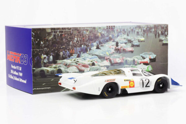 Porsche 917 LH #12 24h LeMans 1969 1:18 Scale