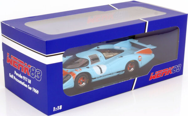 Porsche 917 LH Gulf #1 Press Version 1969
