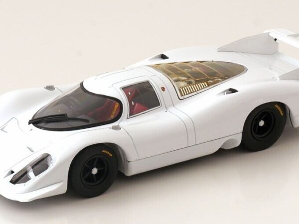 Porsche 917 LH Plain Body Version 1969 White 1:18 Scale