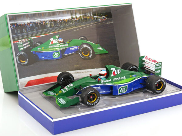 Jordan 191 #32 F1 1/18 Scale Collectors Box