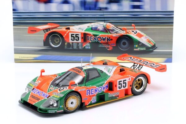 Mazda 787B #55 1991 24h Le Mans Winner 1/18 Scale