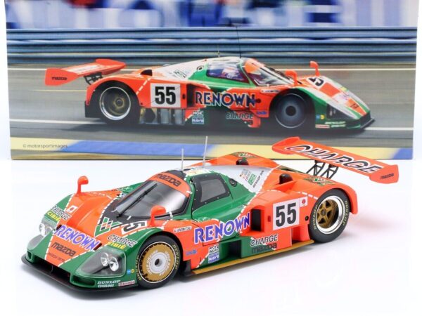 Mazda 787B #55 1991 24h Le Mans Winner 1/18 Scale