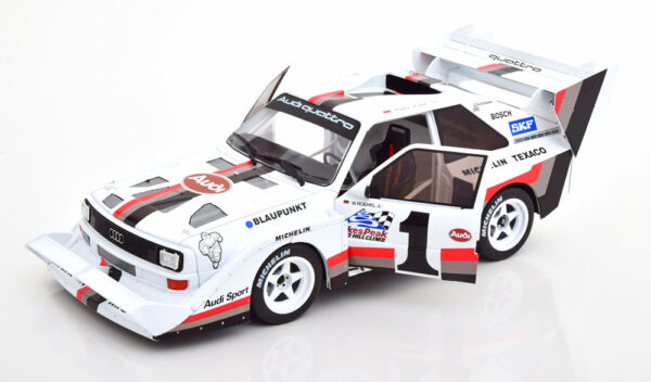 Audi S1 Pikes Peak 1987 #1 Clean Version Werk83 1/18