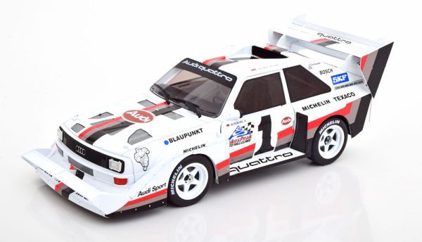 Audi S1 Pikes Peak 1987 #1 Clean Version Werk83 1/18