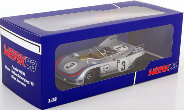Porsche 908/03 #3 Winner 1000km Nürburgring 1971 1:18 Scale