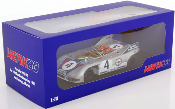 Porsche 908/03 #4 1971 Nürburgring 1/18 Scale