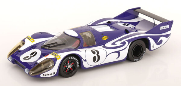 Porsche 917 Long Tail #3 Practice Version 24h LeMans 1970 1/18 Scale