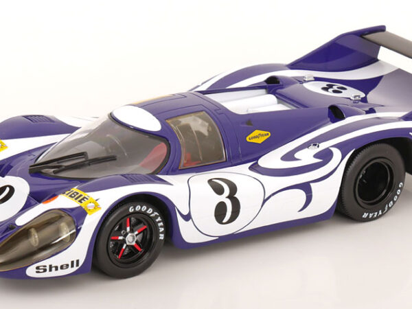Porsche 917 Long Tail #3 Practice Version 24h LeMans 1970 1/18 Scale