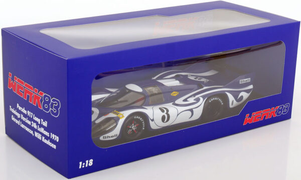 Porsche 917 Long Tail #3 Practice Version 24h LeMans 1970 1/18 Scale