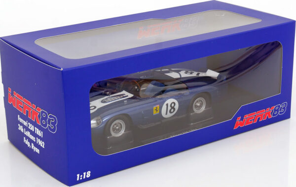 Ferrari 250 TR61 # 18 24h LeMans 1962 1:18 Scale