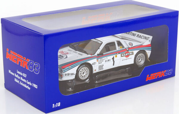 Lancia 037 #1 Martini 1/18 Scale