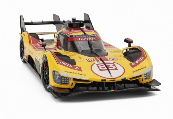 Ferrari - 499p 3.0l Turbo V6 # 83 1/18 Scale Winner 24h Le Mans 2025