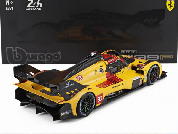 Ferrari - 499p 3.0l Turbo V6 # 83 1/18 Scale Winner 24h Le Mans 2025