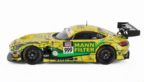 Mercedes AMG GT3 Evo # 999 3rd 12h Bathurst 2023 1/18 Scale
