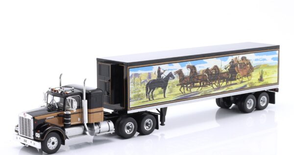 Kenworth W925 1977 Prime Mover and Trailer 1/43 Scale
