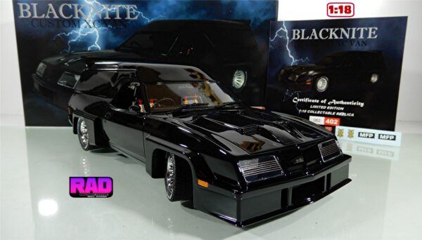 Ford Falcon XC Show Van BLACK NIGHT 1/18 Scale