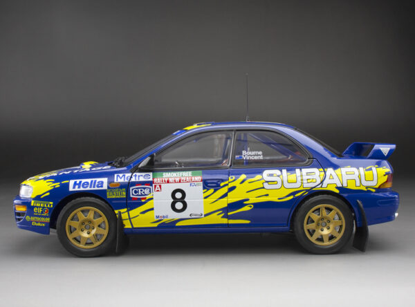 Subaru Impreza S5 #8 Winner NZ Rally 1997 1/18 Scale
