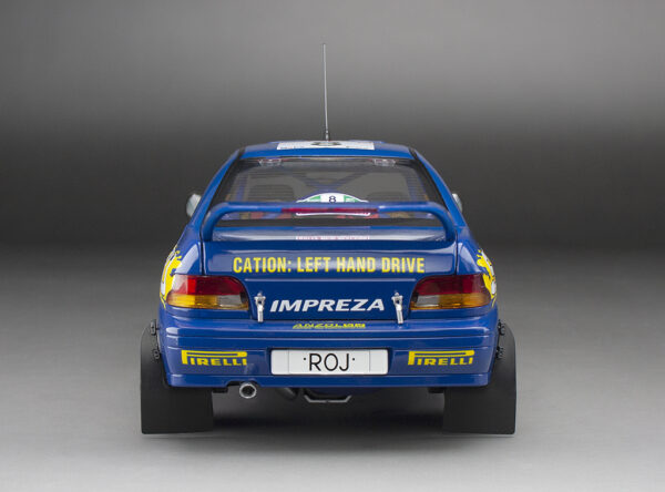 Subaru Impreza S5 #8 Winner NZ Rally 1997 1/18 Scale
