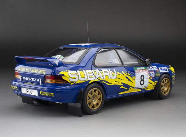 Subaru Impreza S5 #8 Winner NZ Rally 1997 1/18 Scale
