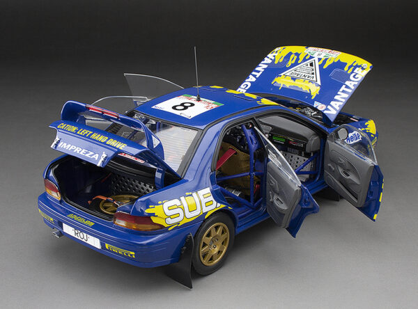 Subaru Impreza S5 #8 Winner NZ Rally 1997 1/18 Scale