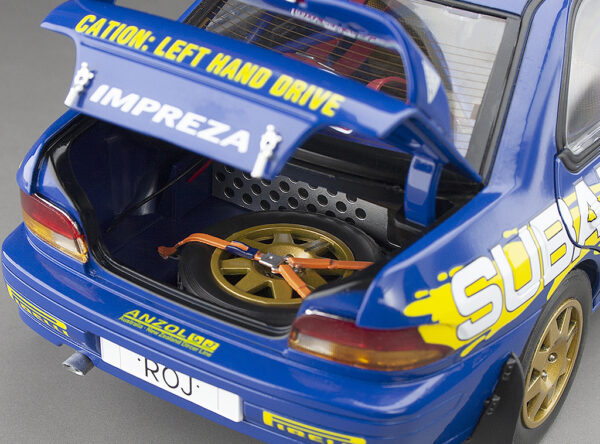 Subaru Impreza S5 #8 Winner NZ Rally 1997 1/18 Scale