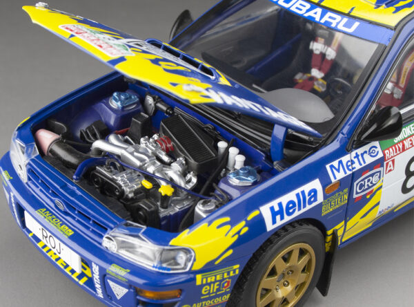 Subaru Impreza S5 #8 Winner NZ Rally 1997 1/18 Scale